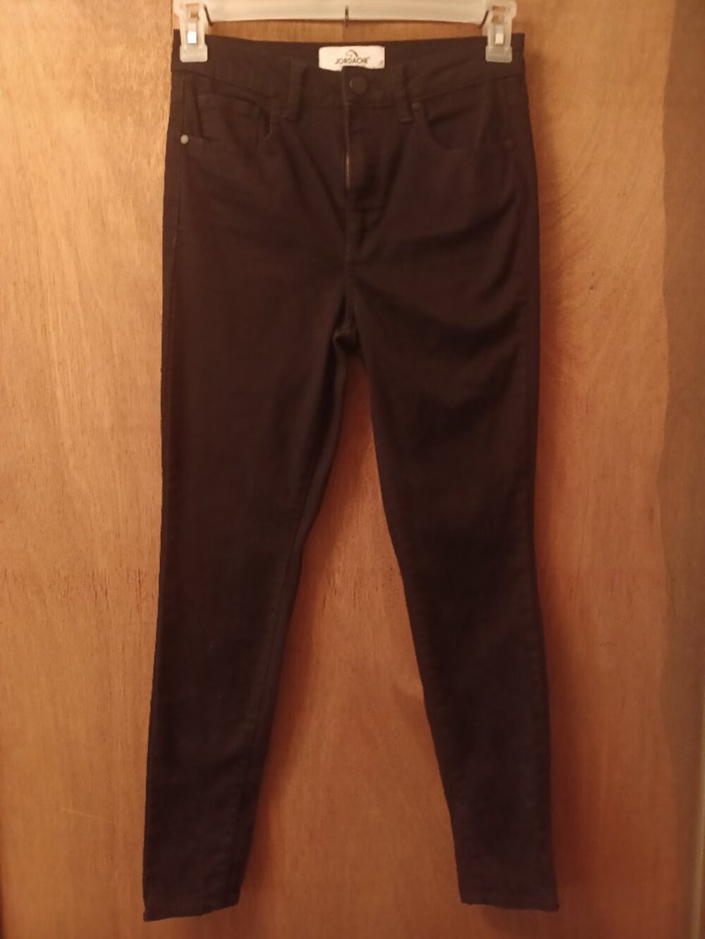 Jordache Woman's High Waisted Jeans Black